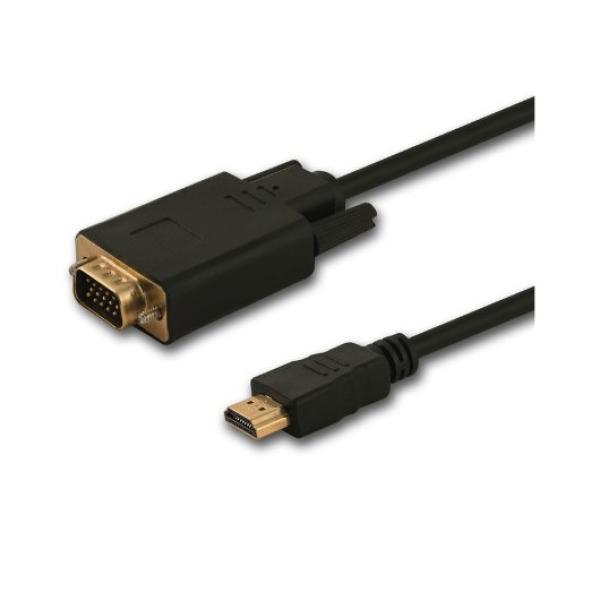CABLE HDMI (M) - VGA (H) 1.8M SAVIO CL - 103