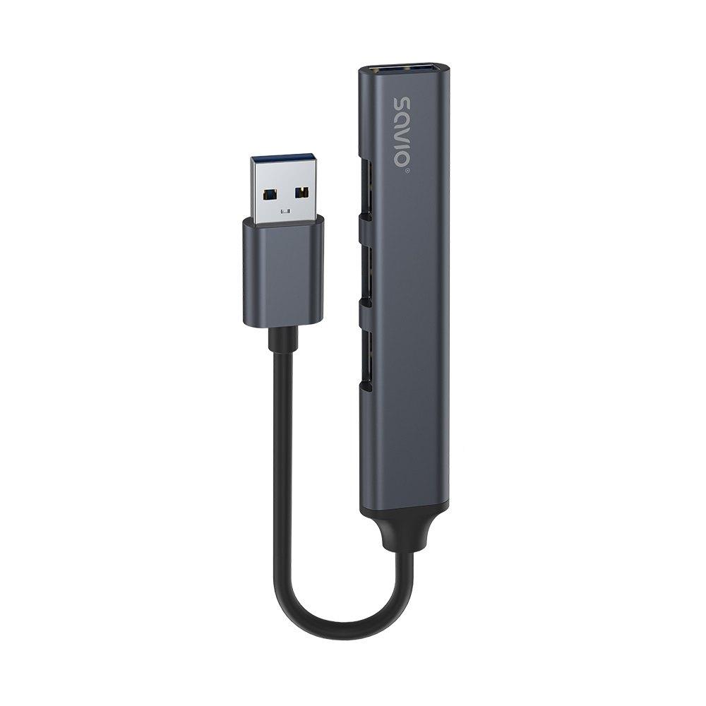 HUB USB(A) - 3 X USB(A) 2.0 + 1 X USB(A) 3.2