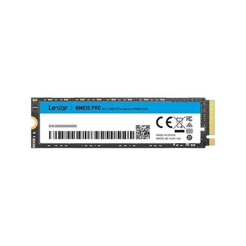 HD M2 SSD 1TB PCIE4 LEXAR NM610PRO NVMe