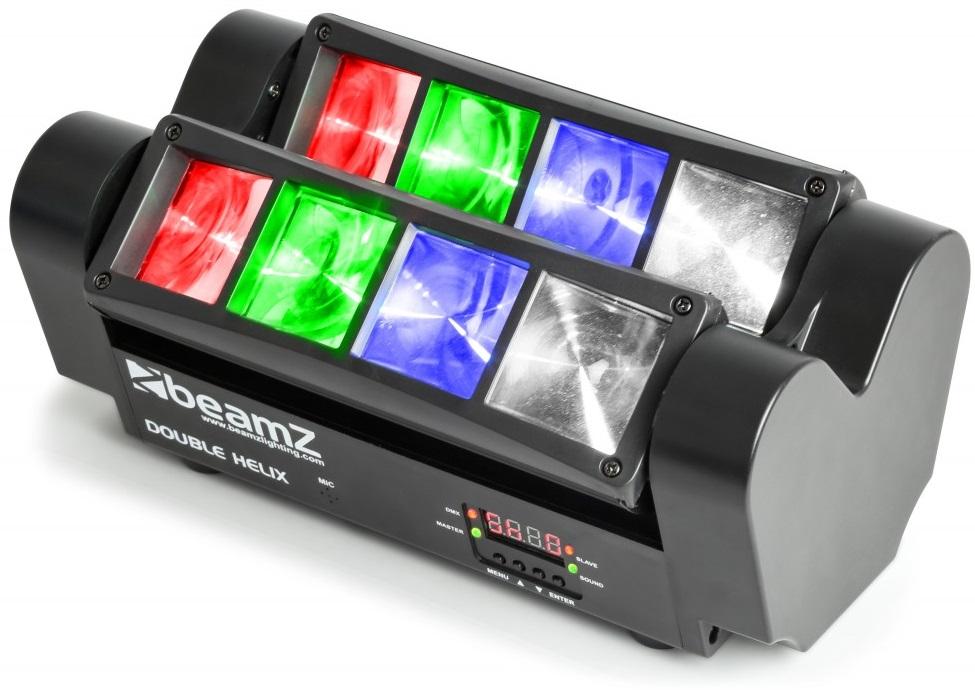 Projector Cabeça Dupla Móvel LED RGBW 8x 3W (24W) DMX (MHL820) - beamZ