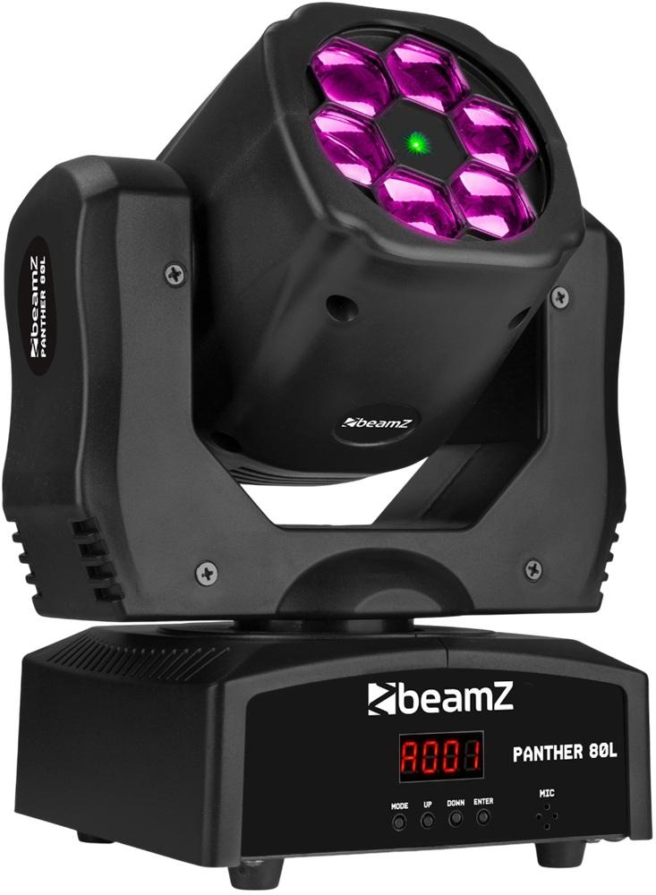 Moving Head LED Bee Eye 4 - EM - 1 6 LEDs RGBW 12W (PANTHER80L) - beamZ