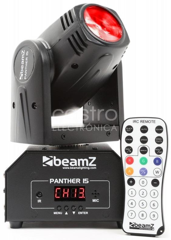 Moving Head CREE LED 10W RGBW DMX (PANTHER 15) - beamZ