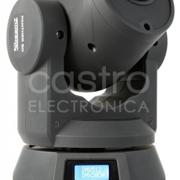 Moving Head LED CREE 40W RGBW DMX (Panther 50) - beamZ
