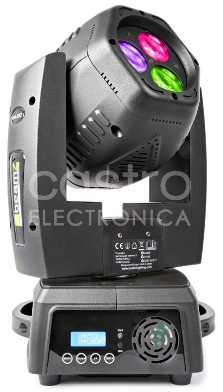 Moving Head LED Double RGB 3x 8W DMX (MHL832) - beamZ