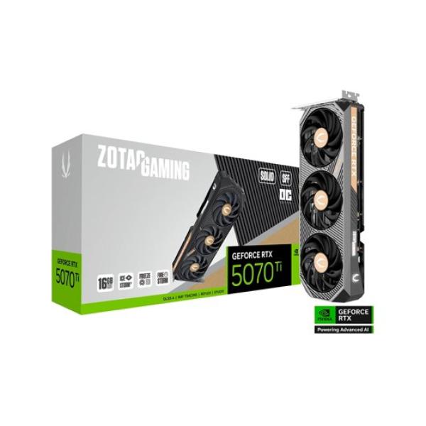 ZOTAC RTX 5070TI SOLID SFF OC 16GB GRAPHICS CARD