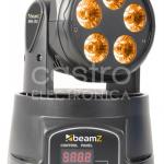 Moving Head LED 5x 18W RGBAW - UV DMX (MHL90) - beamZ