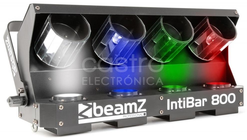 Scanner Profissional Efeitos 4 Cabeças LED 4x 10W RGBW DMX (IntiBar 800) - beamZ