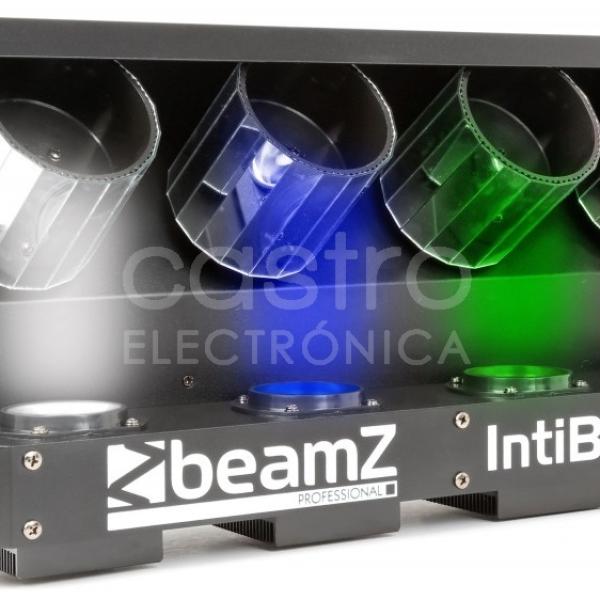 Scanner Profissional Efeitos 4 Cabeças LED 4x 10W RGBW DMX (IntiBar 800) - beamZ