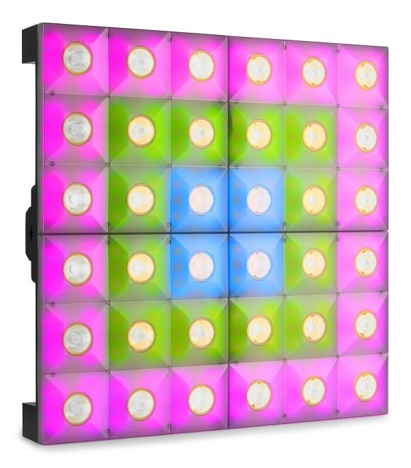 Painel 216x LED SMD RGB Hibrido Pixel Control (LCB366) - beamZ