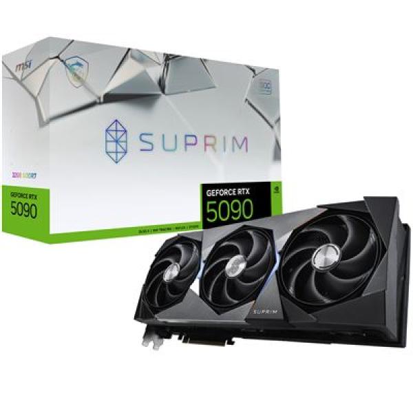 Placa Gráfica MSI NVIDIA RTX 5090 32GB SUPRIM SOC DDR7