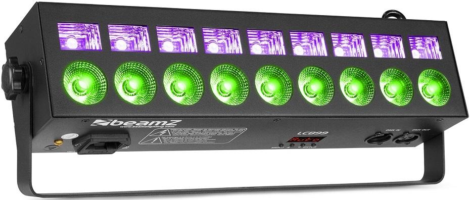 Barra de LEDs 2 - EM - 1 9x RGBW 6W + 9x UV 3W (LCB99) - beamZ
