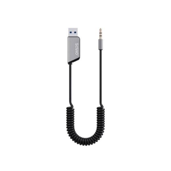 SAVIO HANDS - FREE AUX TRANSMITTER TR - 16
