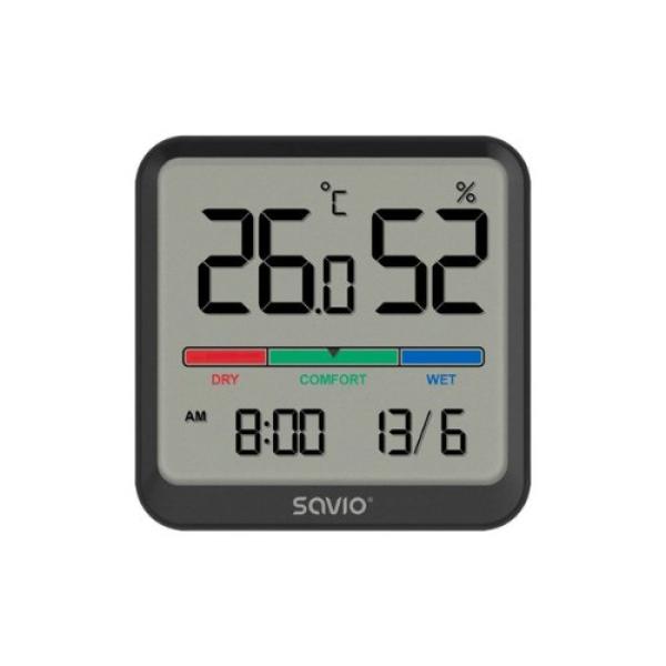 SAVIO CT-01/B TEMPERATURE AND HUMIDITY SENSOR