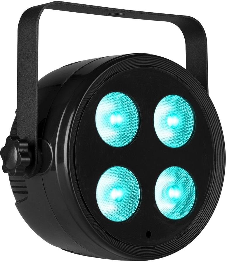 Projector PAR 4 - EM - 1 4 LEDs 12W RGBAW - UV DMX (PLF20) - FUZZIX