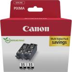 Tinteiro PGI - 35 Twin Pack (Preto) - CANON