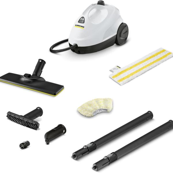 Máquina de Limpeza a Vapor SC 2 EasyFix 1500W (Preto/Branco) - KARCHER