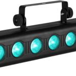 Barra de LEDs Orion 4 - EM - 1 9x RGBW 6W c/ Comando - FUZZIX