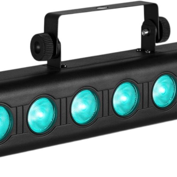 Barra de LEDs Orion 4 - EM - 1 9x RGBW 6W c/ Comando - FUZZIX