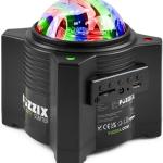 Coluna Bluetooth c/ Efeitos Aurora Galactic LED 4x 2W RGBW - FUZZIX
