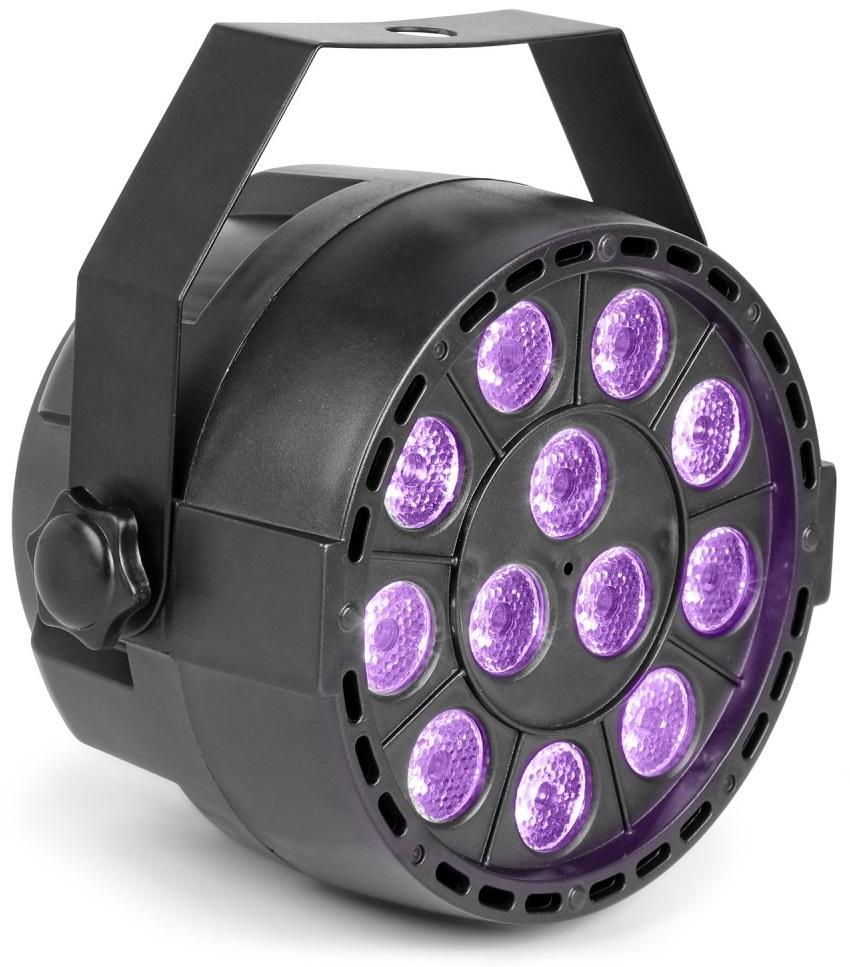 Projector 12 LEDs x 1W Luz Negra UV DMX (12W) - MAX