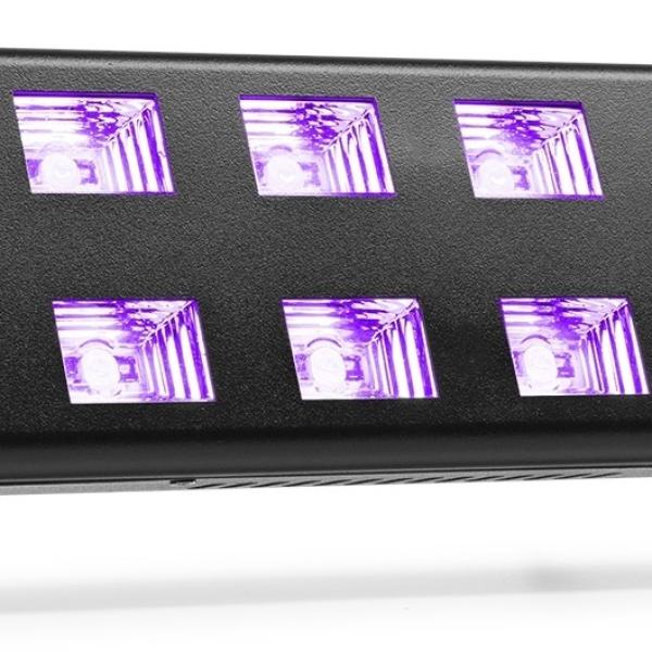 Barra 2x 6 LEDs 3W UV (Luz Negra) BUV263 - beamZ