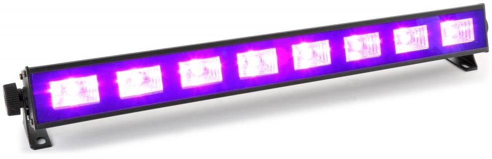Barra Profissional 8 LEDs 3W UV (Luz Negra) BUV93 - beamZ