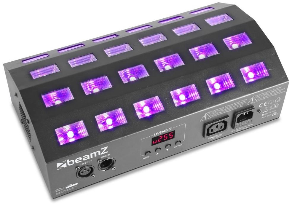 Projector Strobe 24x LEDs 3W UV (Luz Negra) BUV463 - beamZ