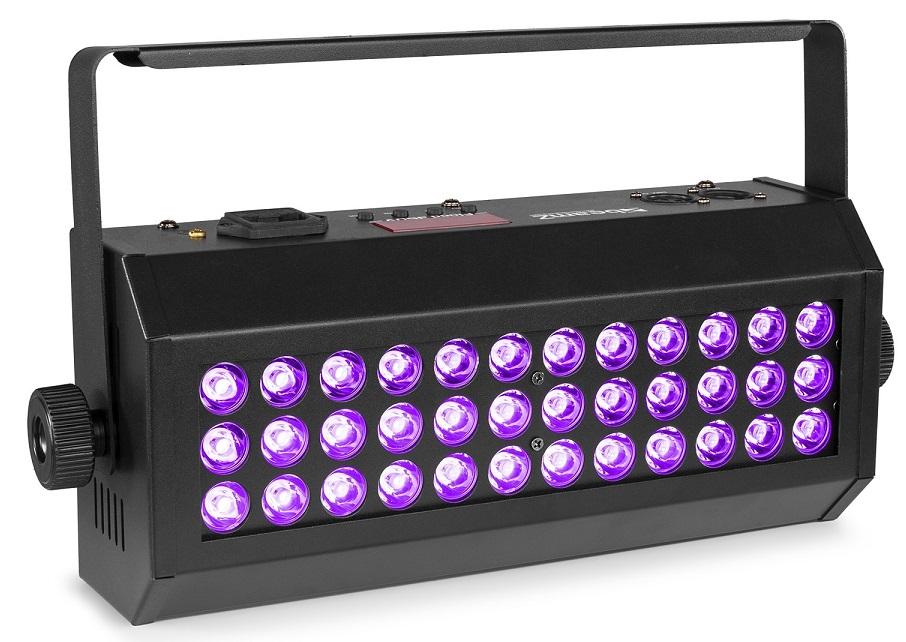 Projector Strobe 36x LEDs 3W UV (Luz Negra) FLOOD36UV - beamZ
