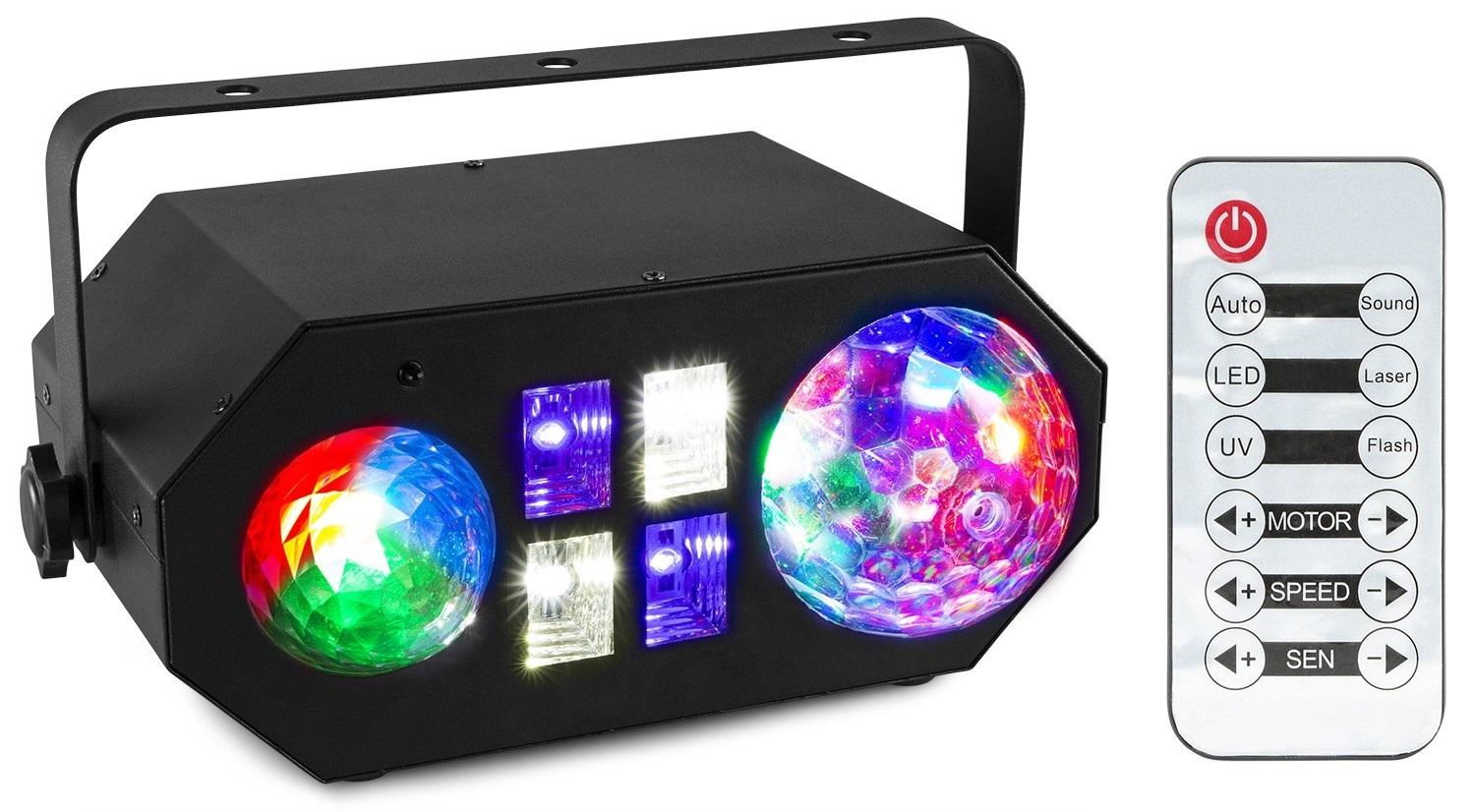 Projector LED Efeitos Disco 3 em 1 (Jellyball / Onda / UV) LEDWAVE - beamZ
