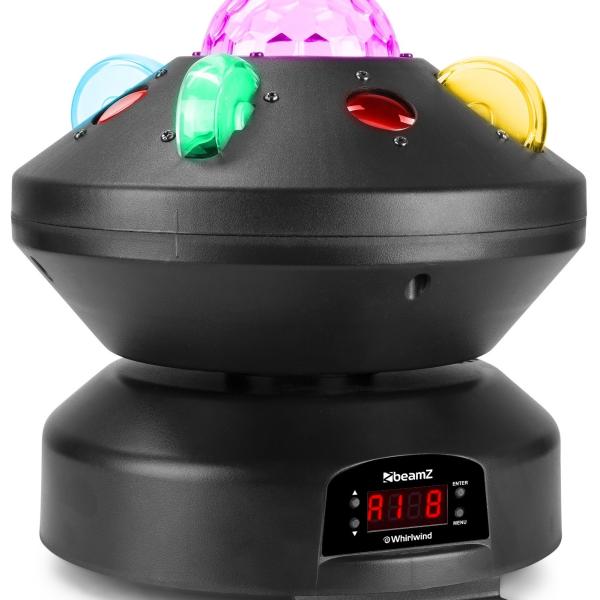 Projector Efeitos Disco LED RGBW DMX 3 - EM - 1 (WHIRLWIND) - beamZ