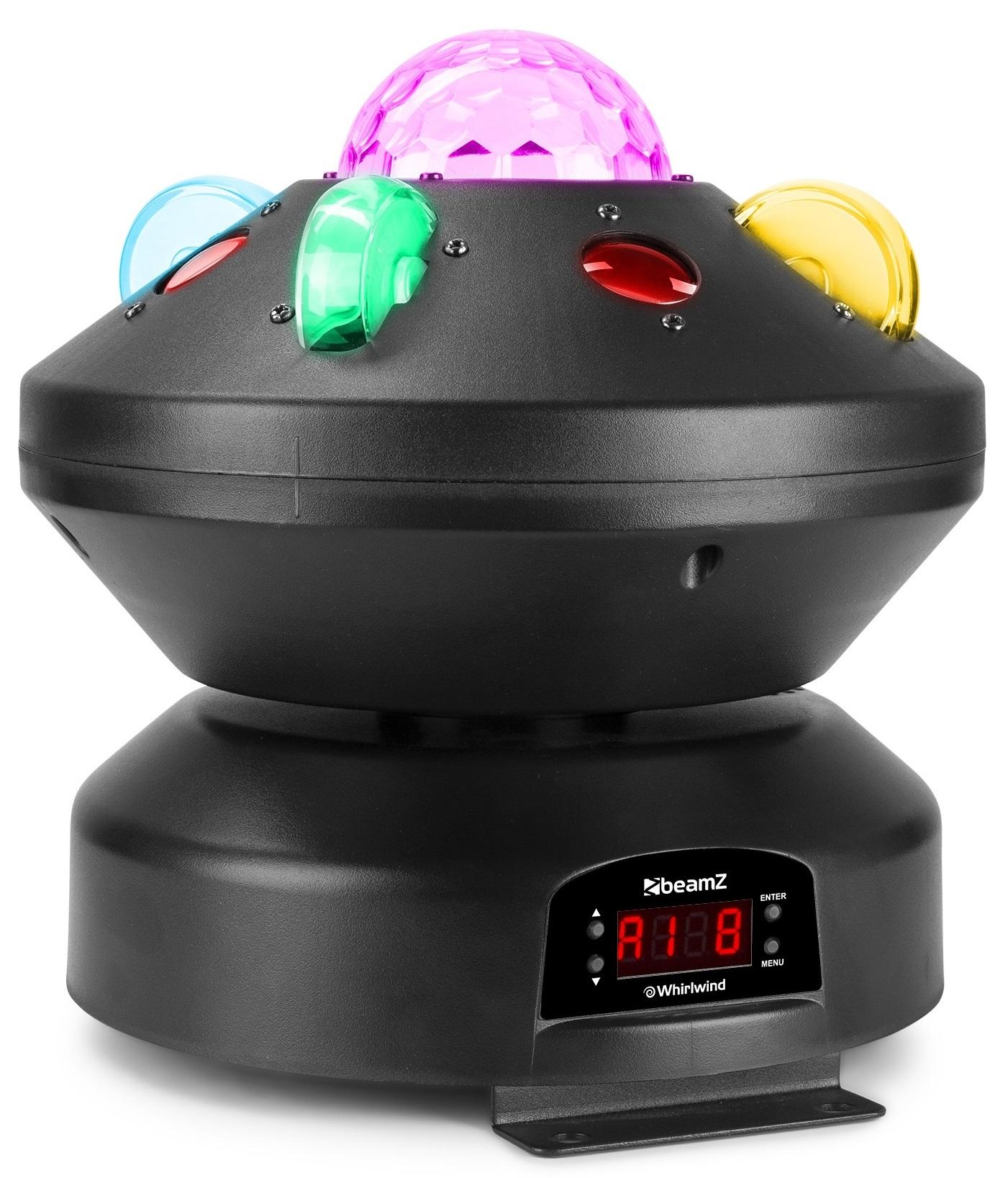 Projector Efeitos Disco LED RGBW DMX 3 - EM - 1 (WHIRLWIND) - beamZ