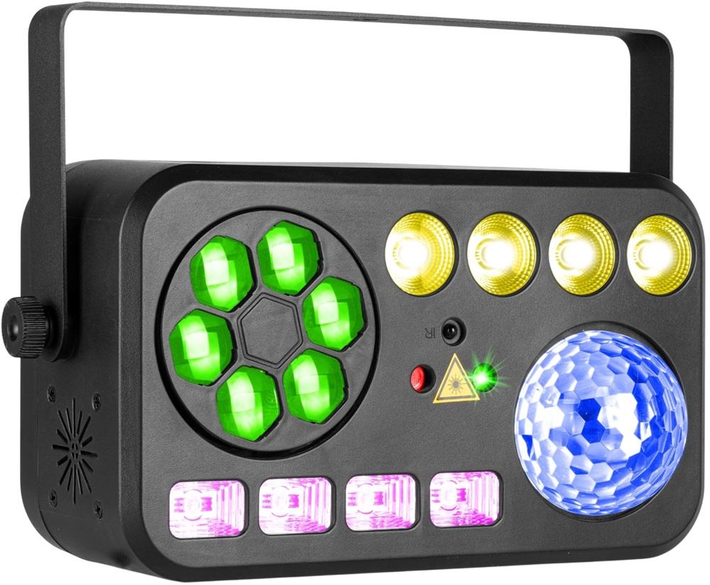 Projetor de Efeitos LED 6 - EM - 1 Multi DJ (SHIMMER4) - beamZ