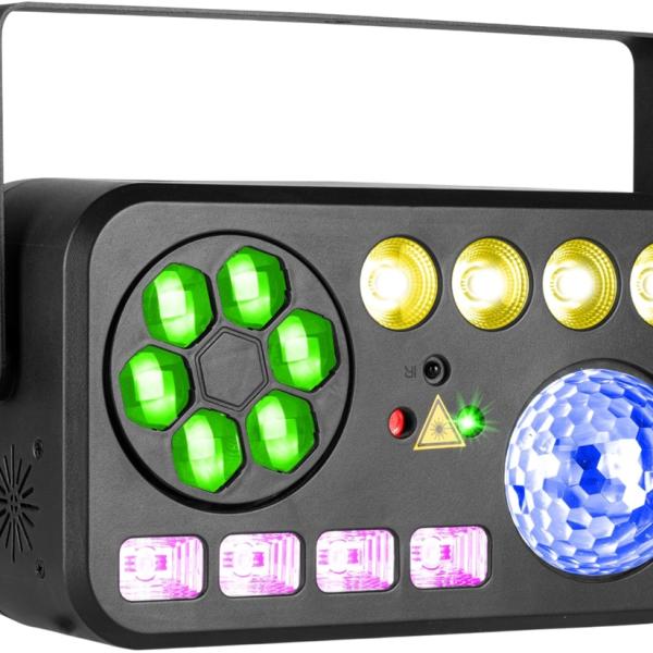 Projetor de Efeitos LED 6 - EM - 1 Multi DJ (SHIMMER4) - beamZ