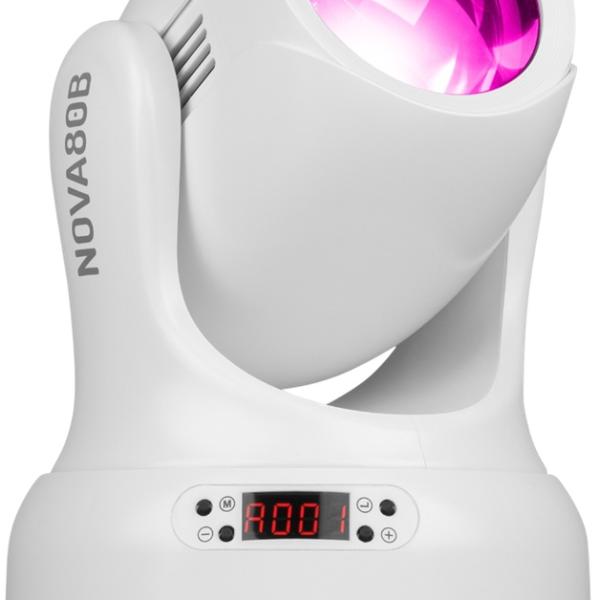 Moving Head LED 80W (NOVA80B - WH) - beamZ
