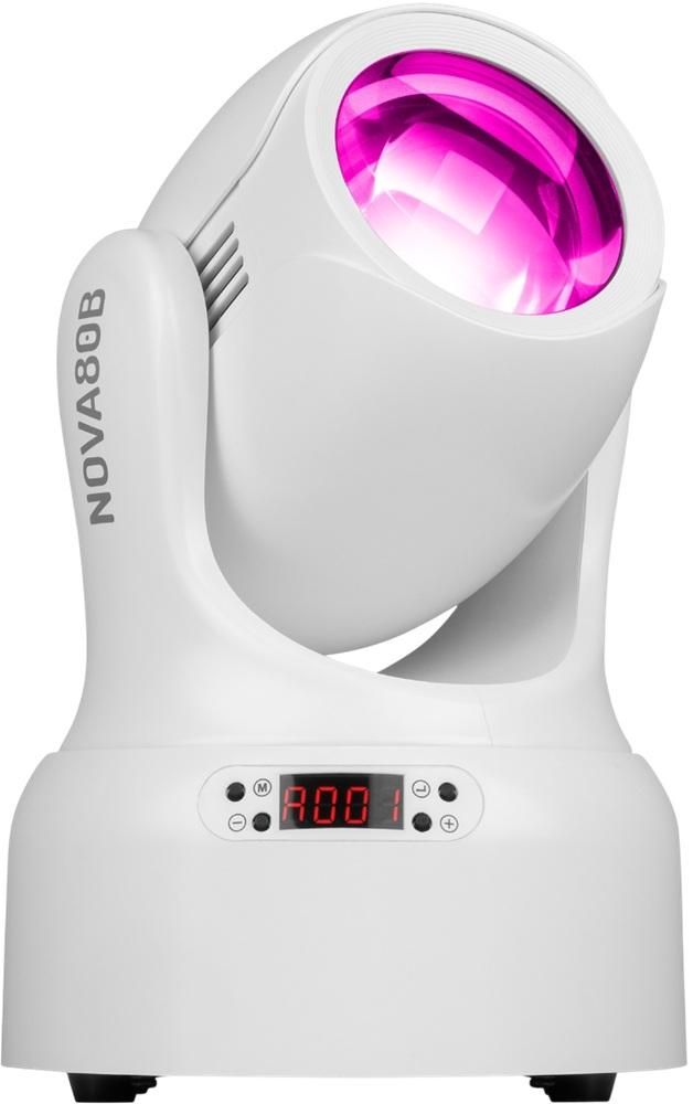 Moving Head LED 80W (NOVA80B - WH) - beamZ