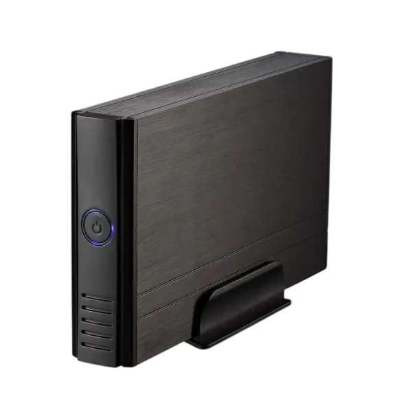 Caixa p/ Disco Externo HDD/SSD 3,5 (Preto) - TooQ