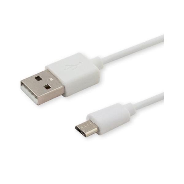 CABLE USB 2.0 - MICRO USB 1M BLANCO SAVIO CL - 123