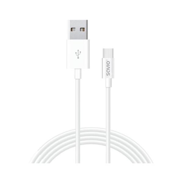 CABLE USB(A) - USB(C) 1M SAVIO CL-125