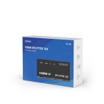 SPLITTER 1X2 HDMI FULL HD 3D SAVIO CL - 42 NEGRO
