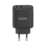 SAVIO LA-06/B 30W QUICK CHARGE USB 3.0 CHARGER