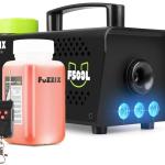 Máquina de Fumo 3 LEDs RGB 500W c/ Comando sem Fios (F503L) - FUZZIX