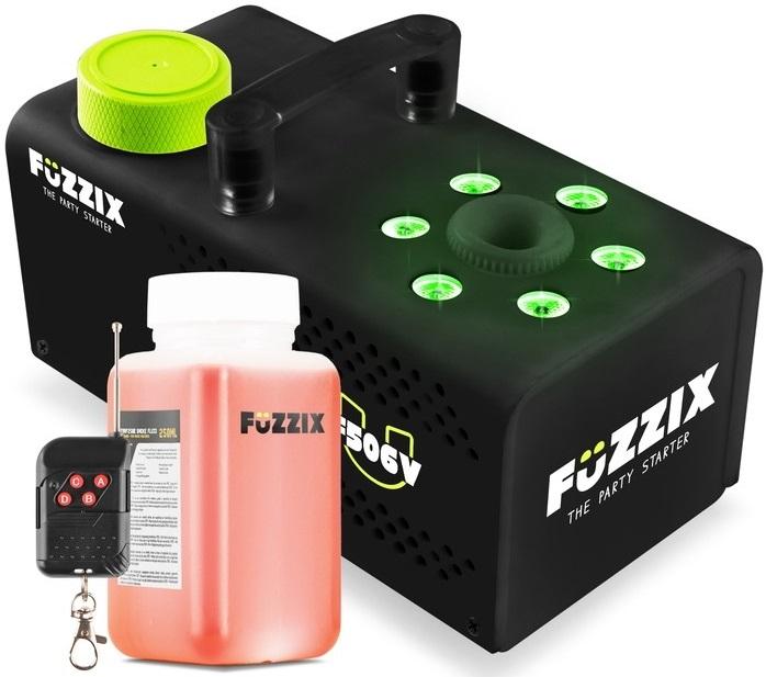Máquina de Fumo Vertical 500W 6 LEDs RGB c/ Comando s/ Fios (F506V) - FUZZIX