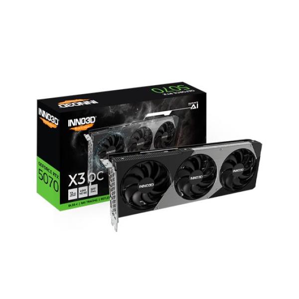 INNO3D RTX 5070 X3 OC 12GB GRAPHICS CARD