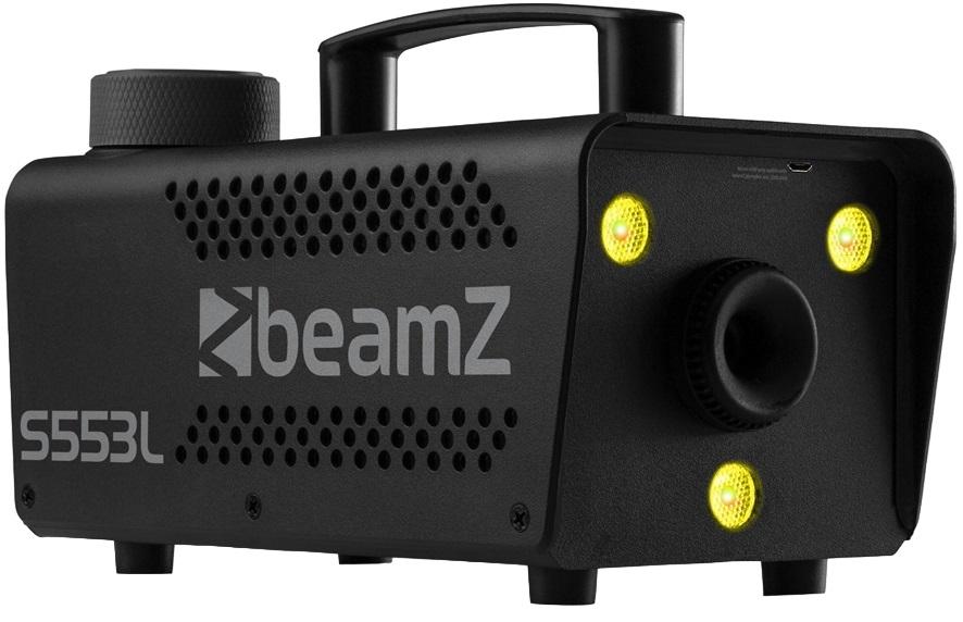 Máquina de Fumo 3 LEDs RGB 550W c/ Comando sem Fios + Liquido Incluido (S553L) - beamZ