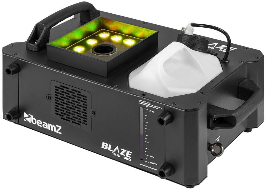 Máquina de Fumos Profissional Horizontal/Vertical DMX 4 - EM - 1 12x LED´s 4W (BLAZE800) - beamZ