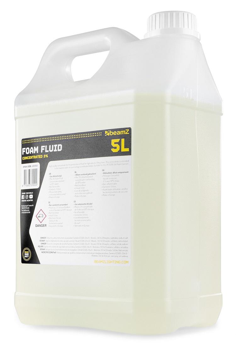 Liquido de Espuma 5L 3% p/ Máquina Canhão de Espuma de Jacto (FFL5) - beamZ
