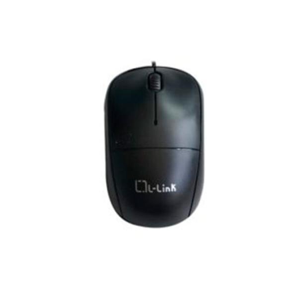 Rato Óptico USB (Preto) - L - LINK