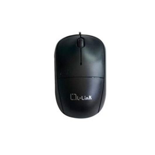 Rato Óptico USB (Preto) - L - LINK