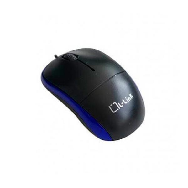 Rato Óptico USB (Preto) - L - LINK