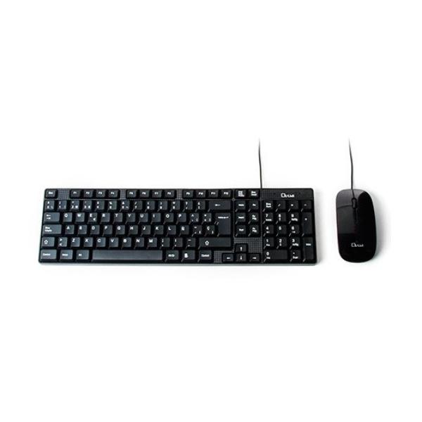 KEYBOARD + L-LINK MOUSE KIT USB BLACK